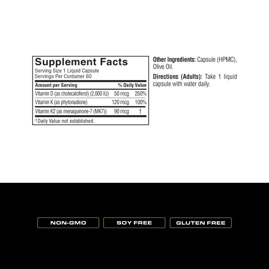SPOKEN VITAMIN D3 + K1/K2
