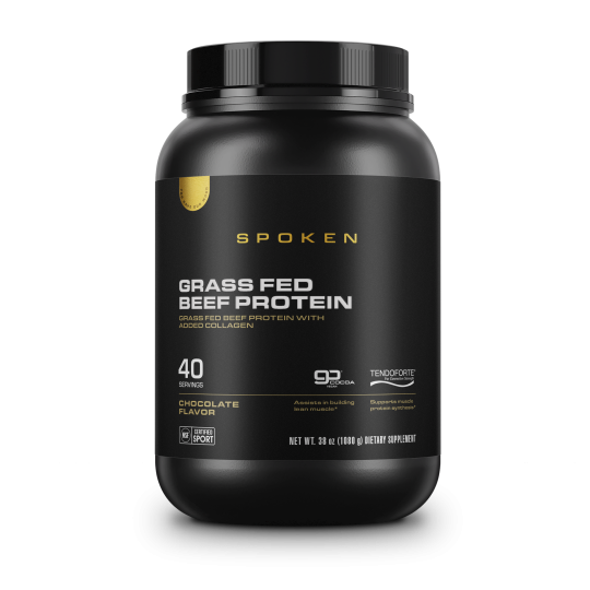 SPOKEN - Grass Fed Beef Protein Čokoládový (1080 g)