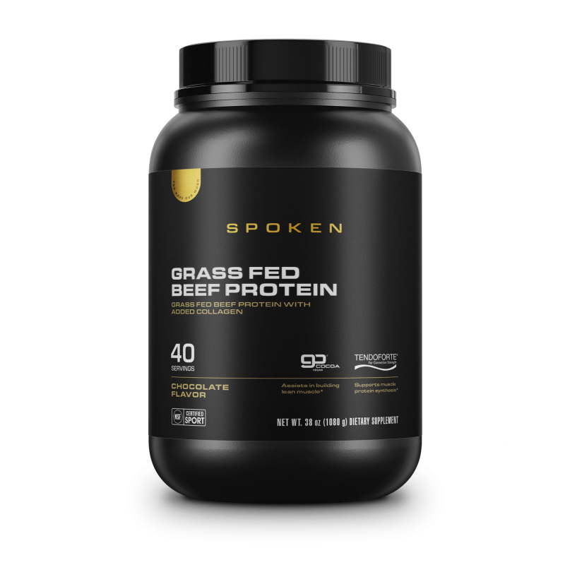 SPOKEN - Grass Fed Beef Protein Čokoládový (1080 g)