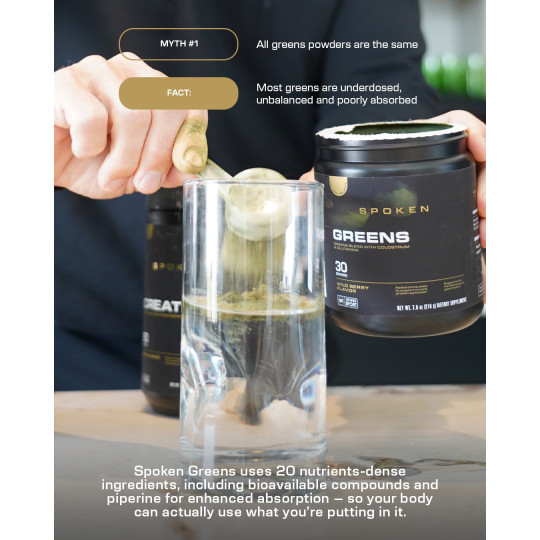 SPOKEN GREENS 216g SPOKEN GREENS 216g