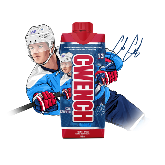 Sportovní nápoj CWENCH RTD Sports Drink / Rocket Berry Blast - 12ks / 0,5l