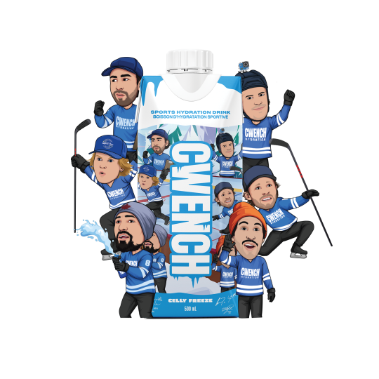 Sportovní nápoj CWENCH RTD Sports Drink / Celly Freeze - 0,5l