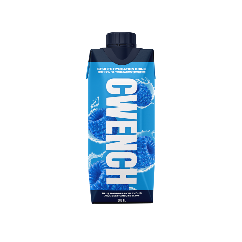 Sportovní nápoj CWENCH RTD Sports Drink / Blue Raspberry - 0,5l