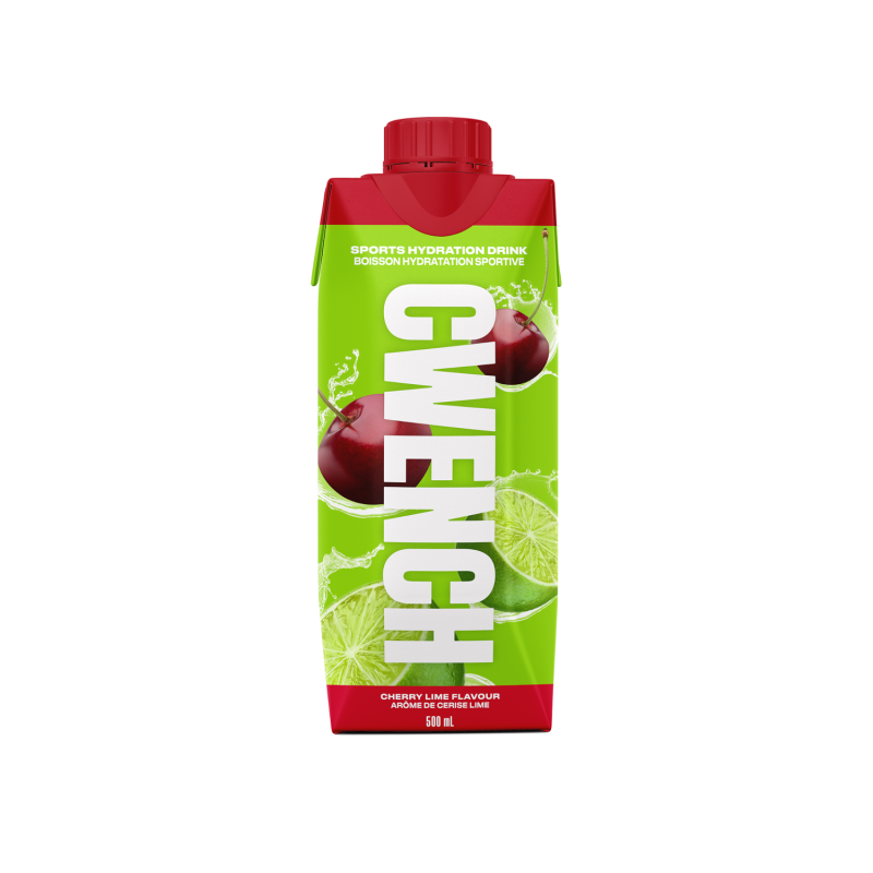 Sportovní nápoj CWENCH RTD Sports Drink / Cherry Lime - 0,5l