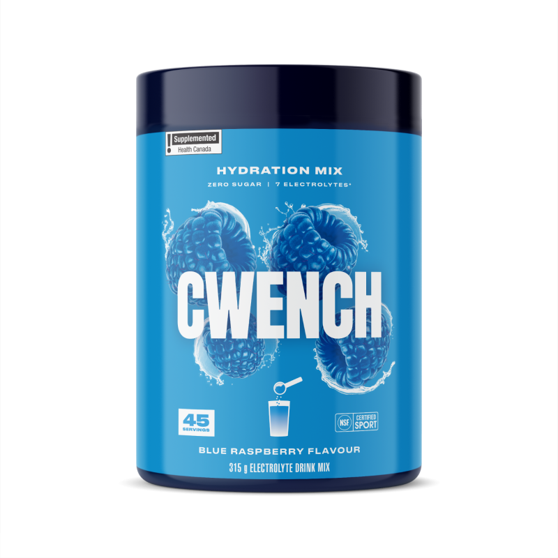 Hydratační nápoj CWENCH SHM-Sports Hydration Mix Blue Raspberry (315g)