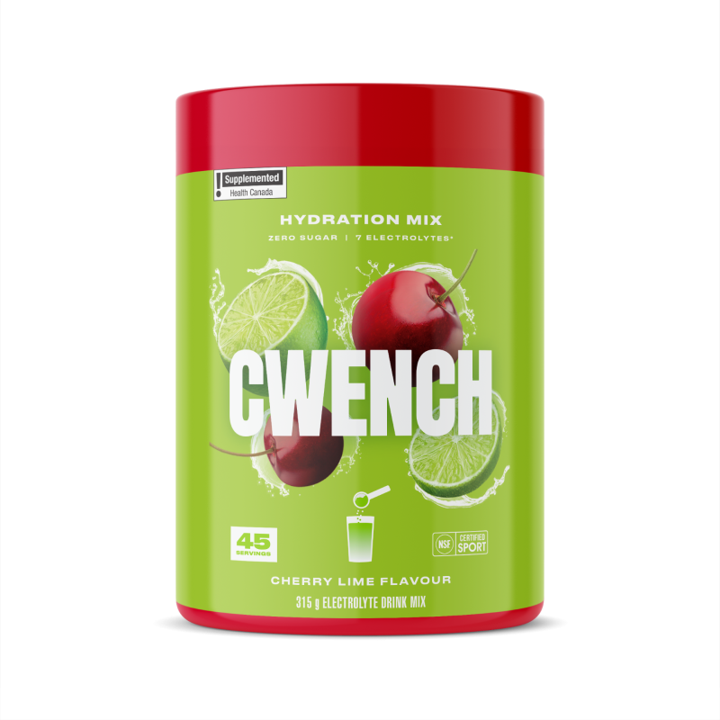 Hydratační nápoj CWENCH SHM-Sports Hydration Mix Cherry Lime (315g)